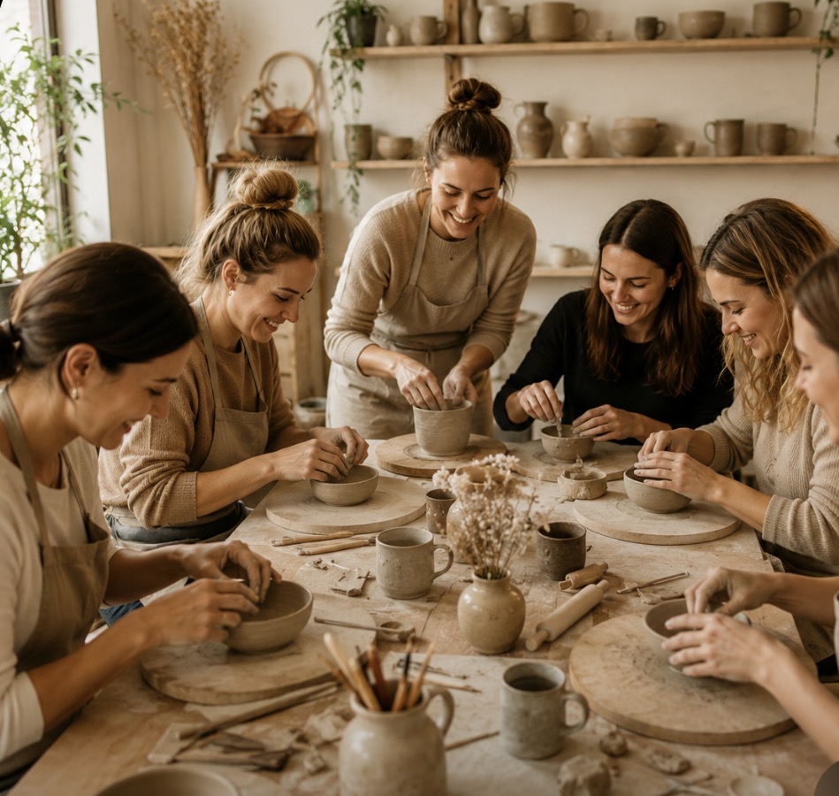 Grupowe warsztaty ceramiczne